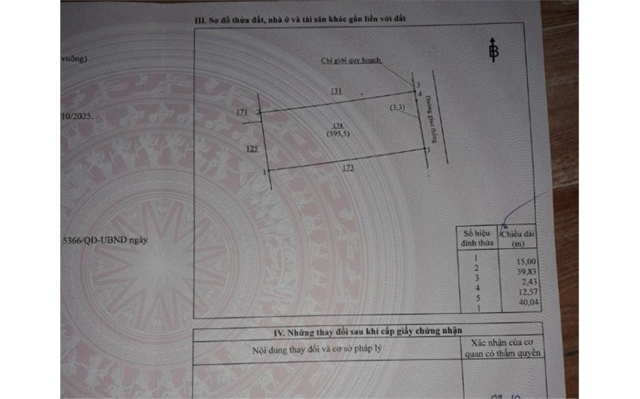 Chính chủ cần bán gấp nhà và đất thổ cư gần ubnd, trường, chợ và nhiều tiện ích khác, tờ 17/174